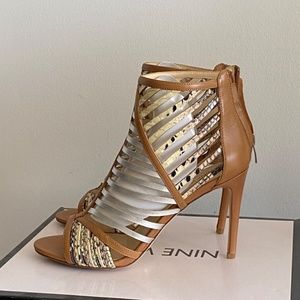 Nine WestHeels Size, 9.5 Leather